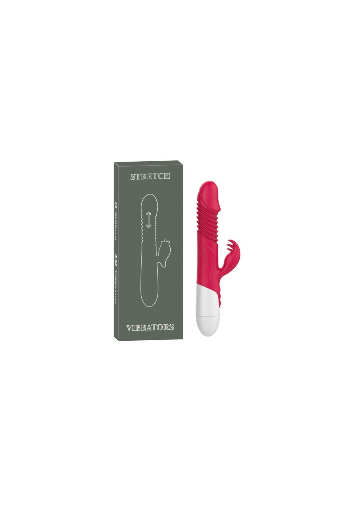 12 Modlu Özel Tavşan Vibratör-Klitoris Uyarıcılı-Uzunluk 23 cm-İleri Geri Körüklü Çalışma Özellikli 12 Modlu Özel Tavşan Vibratör-Klitoris Uyarıcılı-Uzunluk 23 cm-İleri Geri Körüklü Çalışma Özellikli