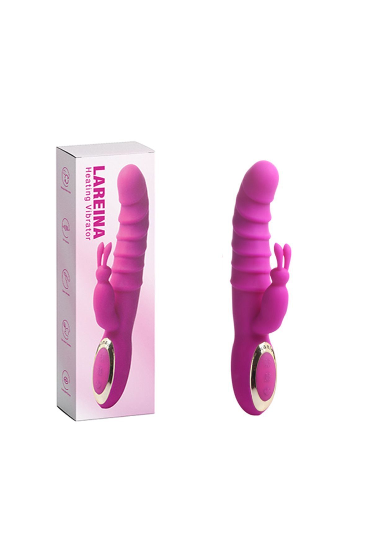 Isıtmalı Pembe Çift Motorlu Titreşimli Boğumlu Tavşan Vibratör – Özel Tasarım USB Şarj 10 Fonksiyon Isıtmalı Pembe Çift Motorlu Titreşimli Boğumlu Tavşan Vibratör – Özel Tasarım USB Şarj 10 Fonksiyon