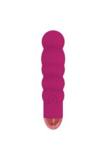 Pembe Renkli Özel Vibratör – 10 Farklı Mod, Anal Vajinal Kullanılabilir USB Şarjlı Boğumlu