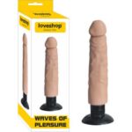 Titreşimli ve Damarlı Vantuzlu Realistik Dildo – Çok Amaçlı Kullanım, Ten Hassasiyeti