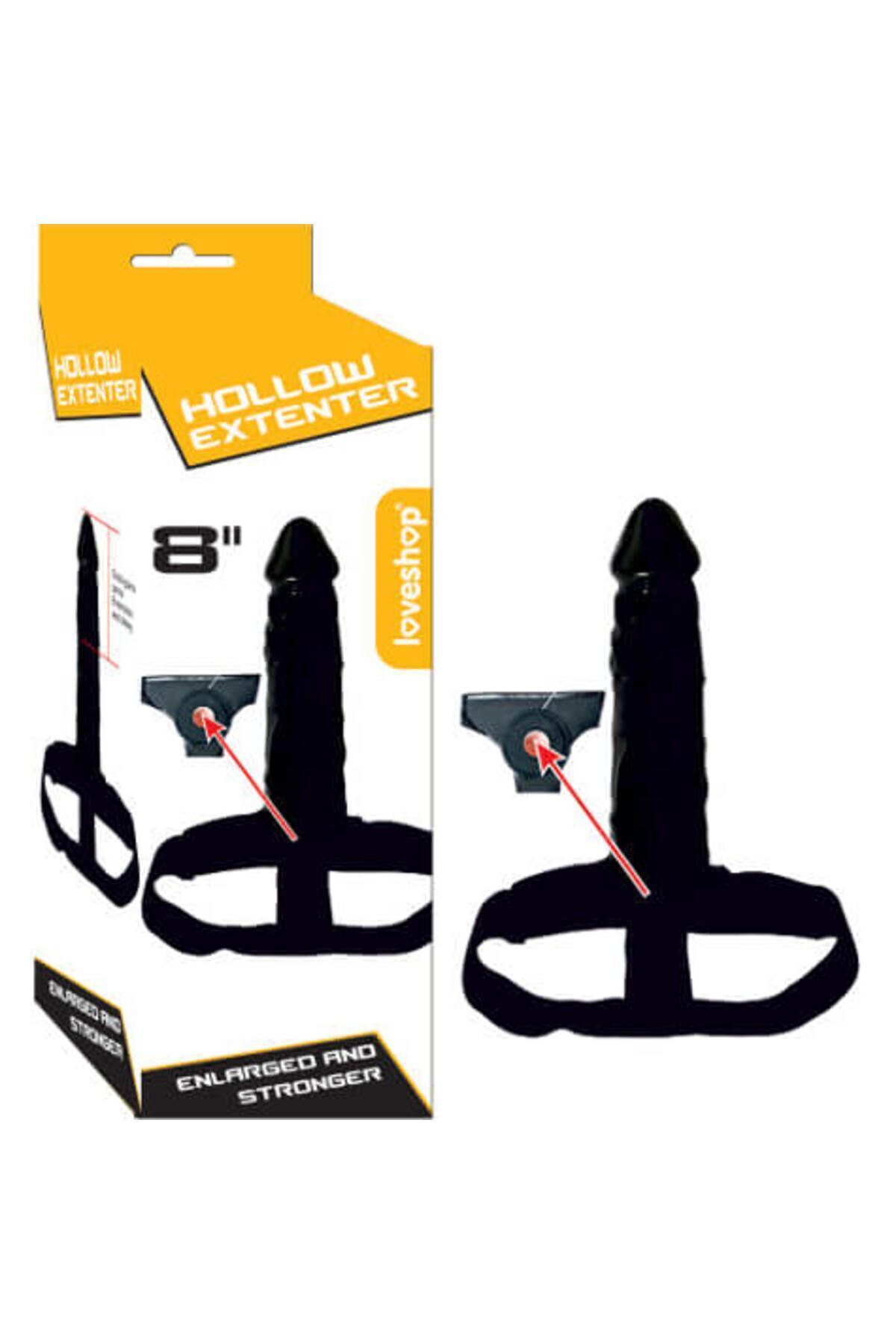 Hollow Extender 20 cm Dildo | İçi Boş, Realistik Belden Bağlama| %100 Medikal Silikon | Hollow Extender 20 cm Dildo | İçi Boş, Realistik Belden Bağlama| %100 Medikal Silikon |