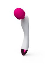 Döner Başlıklı USB Şarjlı Massage Vibratör – 20 cm -Led Işıklı25 Mod Titreşim