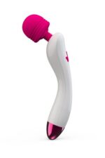 Döner Başlıklı USB Şarjlı Massage Vibratör – 20 cm -Led Işıklı25 Mod Titreşim