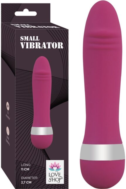 Realistik Dokulu Pembe Mini Vibratör – Hassas Kullanım İçin Özel Tasarım11 Cm 2,7 En