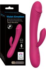 10 Mod Özel Tavşan Vibratör-İkili Kullanım(Anal Ve Vajin için)-Uzunluk 20 cm-Klitoris Uyarıcı Pembe