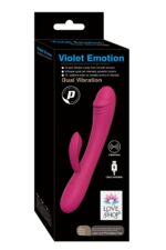 10 Mod Özel Tavşan Vibratör-İkili Kullanım(Anal Ve Vajin için)-Uzunluk 20 cm-Klitoris Uyarıcı Pembe