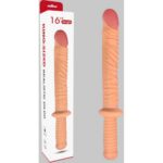 Damarlı Dildo – 40 cm Uzunluk, Esnek TPE Malzeme Realistik Et Dokusunda