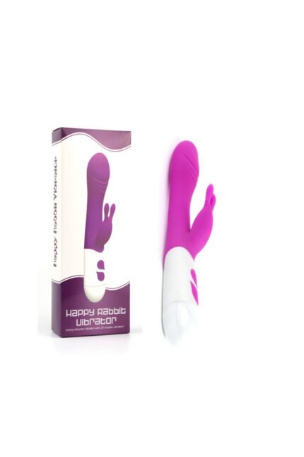 İki Pille Çalışan 20 Modlu Sessiz – Mor Renk -Tavşan Vibratör