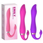 % 100 Slikon USB Şarjlı36 Fonksiyon Titreşim Kıvrımlı Uc 2 Motorlu20 CM BOYKlitoris Uyarıcı