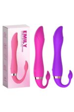 % 100 Slikon USB Şarjlı36 Fonksiyon Titreşim Kıvrımlı Uc 2 Motorlu20 CM BOYKlitoris Uyarıcı