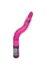 Su Geçirmez Şeffaf Pembe Tırtıklı Özel Vibratör-7 Mod Titreşim-Klitoris Uyarıcı