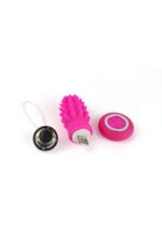 Teknolojik Tırtıklı Titreşimli Uzaktan Kumandalı Vibratör-36 Mod-Klitoris Uyarıcı USB şarj- 8 cm Boy