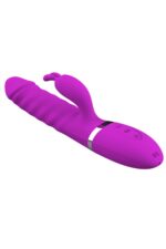 Mor Titreşimli G Noktası Tavşan Vibratör – 12 Mod-Yukarı Aşağı Hareketli-Boğumlu -2 Motorlu