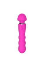 Titreşimli Vibratör-Klitoris Uyarıcı-36 Fonksiyon- Pembe Renk-Isıtıcılı-Çift Taraflı Kullanım-22 cm