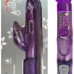 İki Kalem Pil ile Çalışan Mor G Noktası Vibratör – 10 Mod – Özel Tasarım