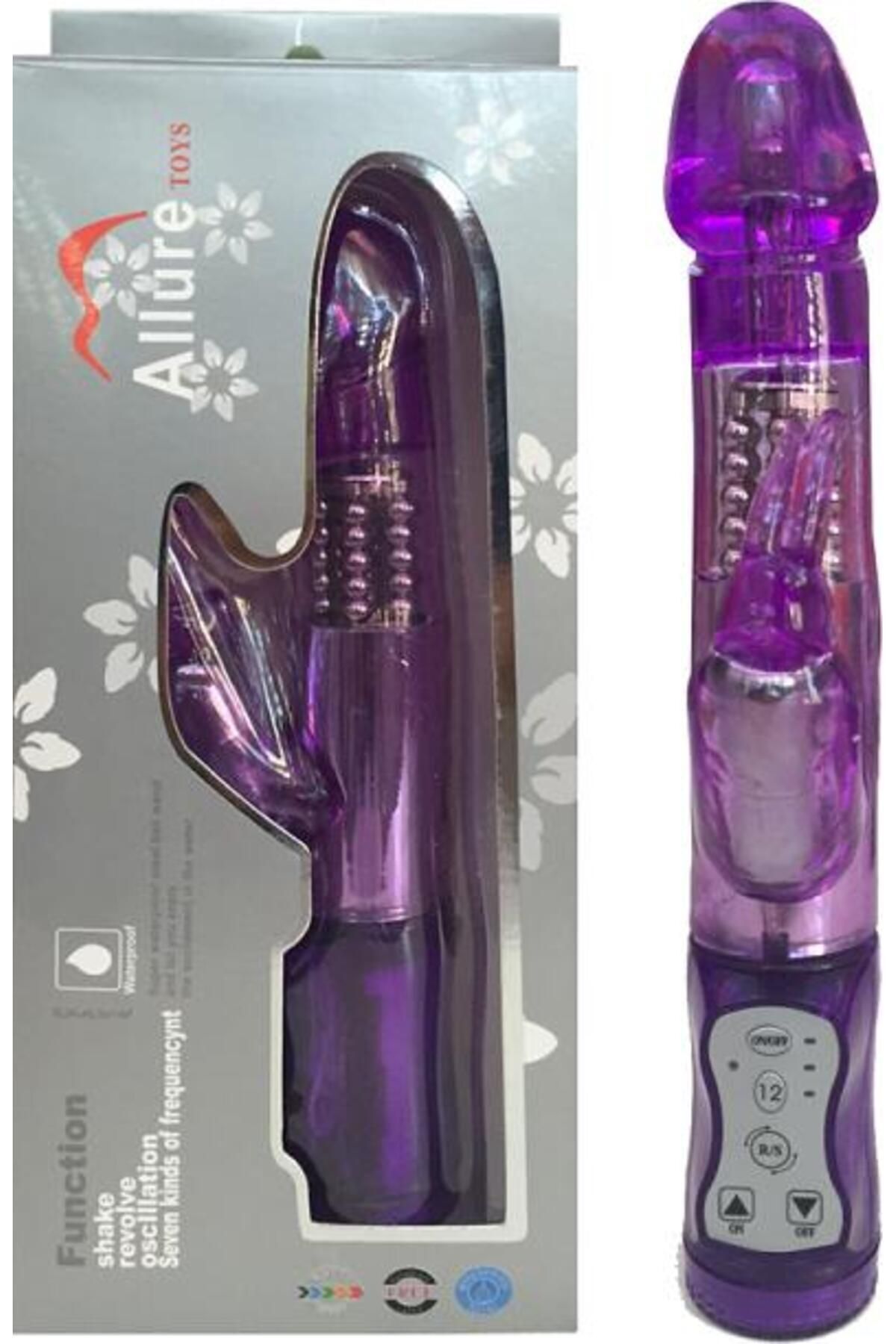 İki Kalem Pil ile Çalışan Mor G Noktası Vibratör – 10 Mod – Özel Tasarım İki Kalem Pil ile Çalışan Mor G Noktası Vibratör – 10 Mod – Özel Tasarım
