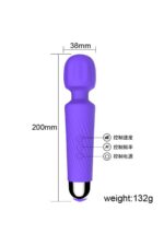 MOR Renkli G Noktası Titreşimli Vibratör – 20 Mod – USB Şarjlı – Özel Tasarım