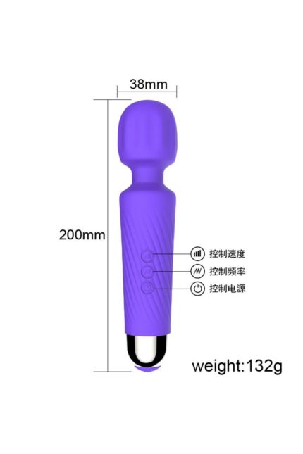 MOR Renkli G Noktası Titreşimli Vibratör – 20 Mod – USB Şarjlı – Özel Tasarım