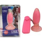Titreşimli Vantuzlu Anal Plug – Pembe Renkte G Noktası Uyarıcı ve Titreşimli Tasarım