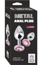 Metal Anal Plug – Kaliteli ve Temizlenebilir Anal Zevk PASLANMAZ ALİMÜNYUM ALAŞIMLI ÇELİK MATERYAL