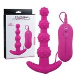 G Noktası Uyarıcılı Pembe Anal Plug – Kumandalı Titreşimli Anal Keyfi