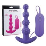G Noktası Uyarıcılı Mavi Anal Plug – Kumandalı Titreşimli Anal Keyfi