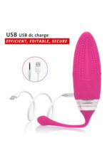 Pembe Yüksek Frekanslı Vibratör – 12 Farklı Mod – Sessiz ve Ergonomik Tasarım – FDA Onaylı Silikon