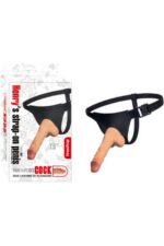Henry 19 cm Strap-On Penis -Belden Bağlama Ürün-Vantuzlu, , Cilt Dostu, , TPE Kalite
