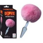 Pembe Cam Anal Plug – Özel Tasarım – Zevki Artıran Materyaller – Uzunluk 11.6 cm