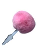 Pembe Cam Anal Plug – Özel Tasarım – Zevki Artıran Materyaller – Uzunluk 11.6 cm