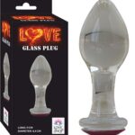 Cam Anal Plug – Özel Tasarım – Cilt Dostu – Uzunluk 11 cm Çap 4,4