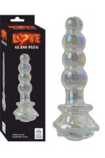Cam Anal Plug – Özel Tasarım – Boğumlu-Cilt Dostu – Uzunluk 14,2 cm 2,9 cm En
