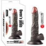 Titreşimli Özel Tasarım Makine – 25 cm Uzunluk, Güçlü Vantuz, Siyah