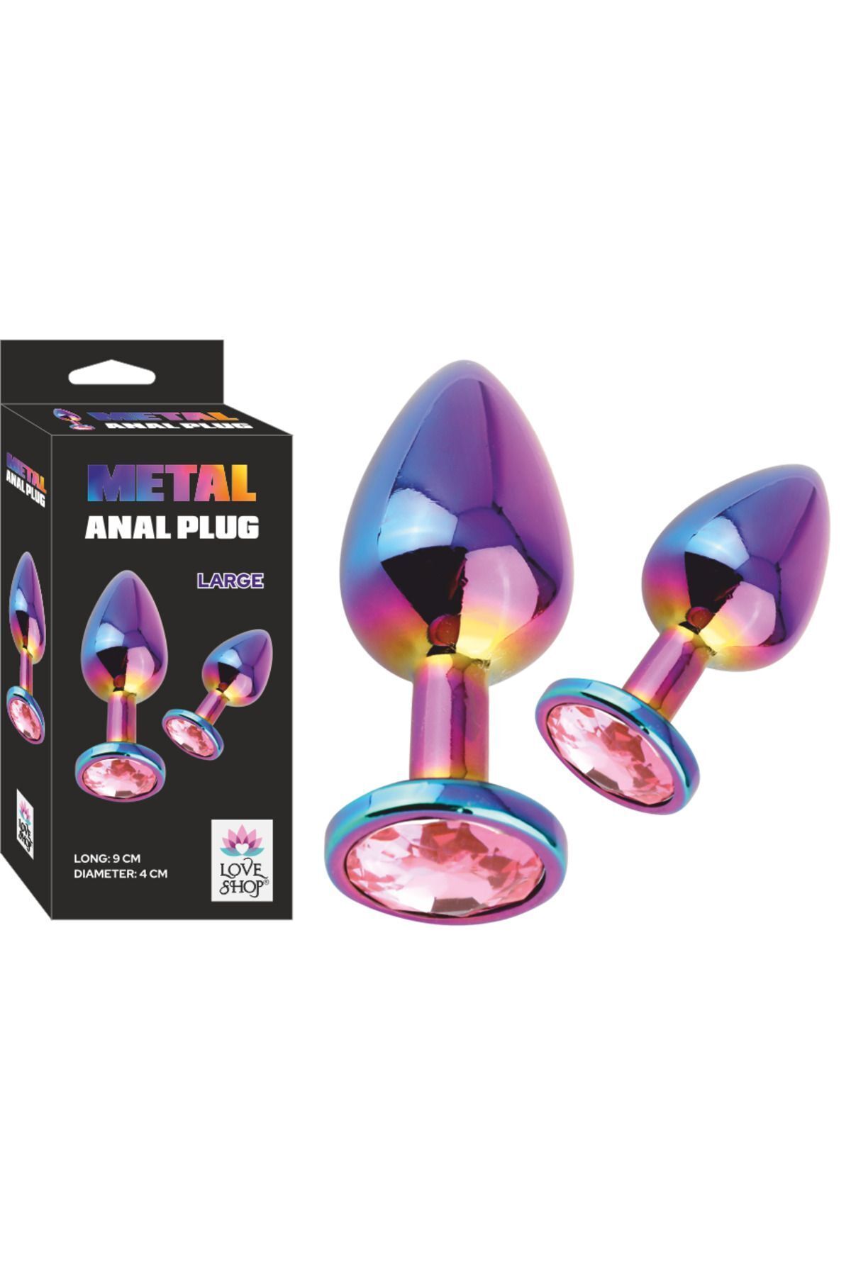 Metalik Neon Renkli Anal Plug – Metalik Renklerle Farklı Boyutlarda Anal Zevk Metalik Neon Renkli Anal Plug – Metalik Renklerle Farklı Boyutlarda Anal Zevk