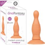 Boğumlu Anal Plug – Açık Ten Renginde G Noktası Uyarıcılı Anal Keyif