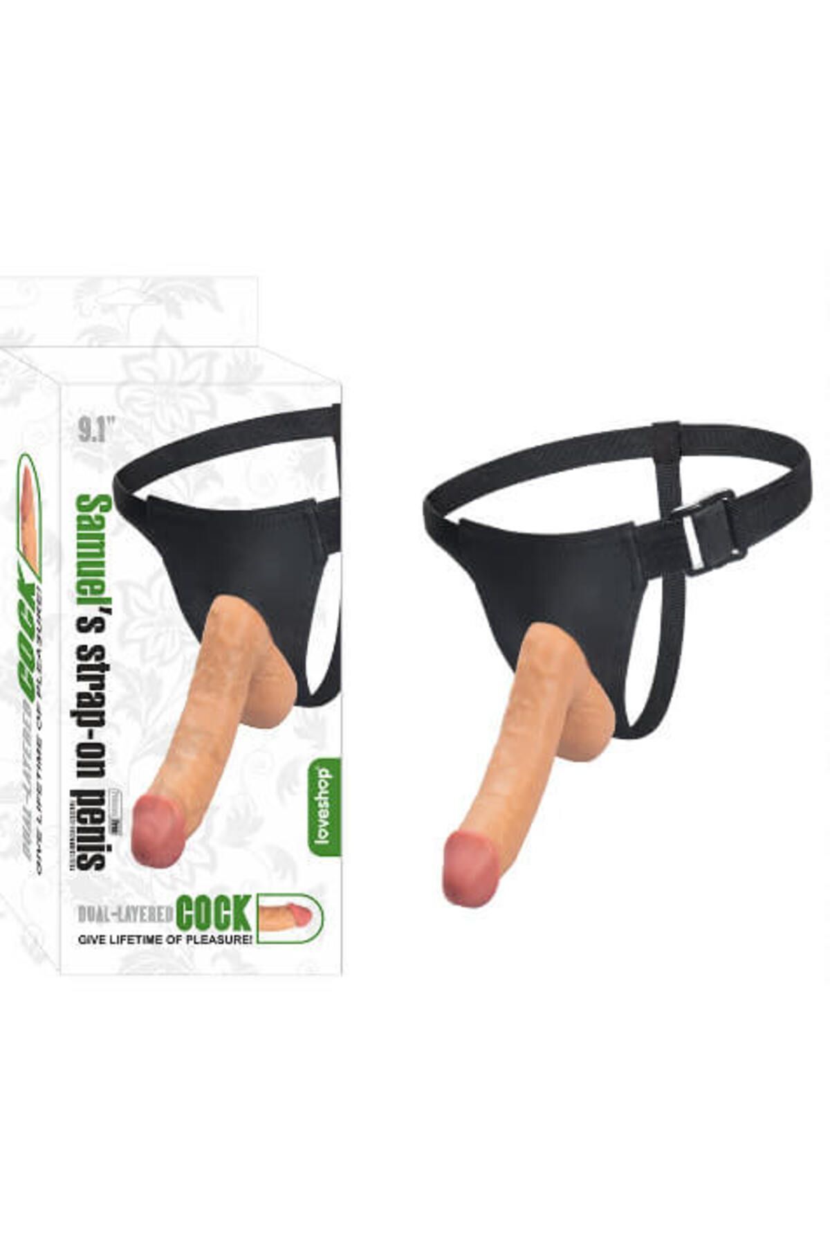 Samuel Belden Bağlamalı Penis 23 cm, 4 cm çap, ten rengi, vantuzlu, TPE. Gizli paket. Samuel Belden Bağlamalı Penis 23 cm, 4 cm çap, ten rengi, vantuzlu, TPE. Gizli paket.