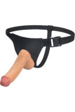 Samuel Belden Bağlamalı Penis 23 cm, 4 cm çap, ten rengi, vantuzlu, TPE. Gizli paket.