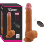 Realistik Aşağı Yukarı Rotasyonlu Vibratör – Ergonomik Tasarım – Şarj Edilebilir – Uzunluk 24 cm
