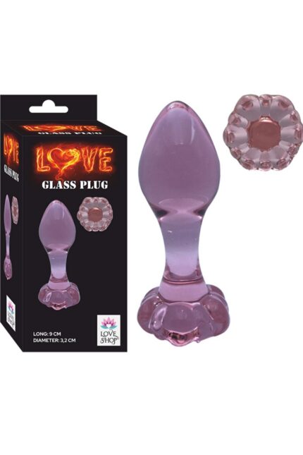 Cam Anal Plug – Kolay Temizlenebilir – Özel Tıpa – Cilt Dostu – Uzunluk 9.5 cm