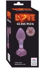 Cam Anal Plug – Kolay Temizlenebilir – Özel Tıpa – Cilt Dostu – Uzunluk 9.5 cm