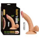 Hunter’s 16cm Realistik Penis – Açık Ten Rengi, Vantuzlu, Esnek Tasarım