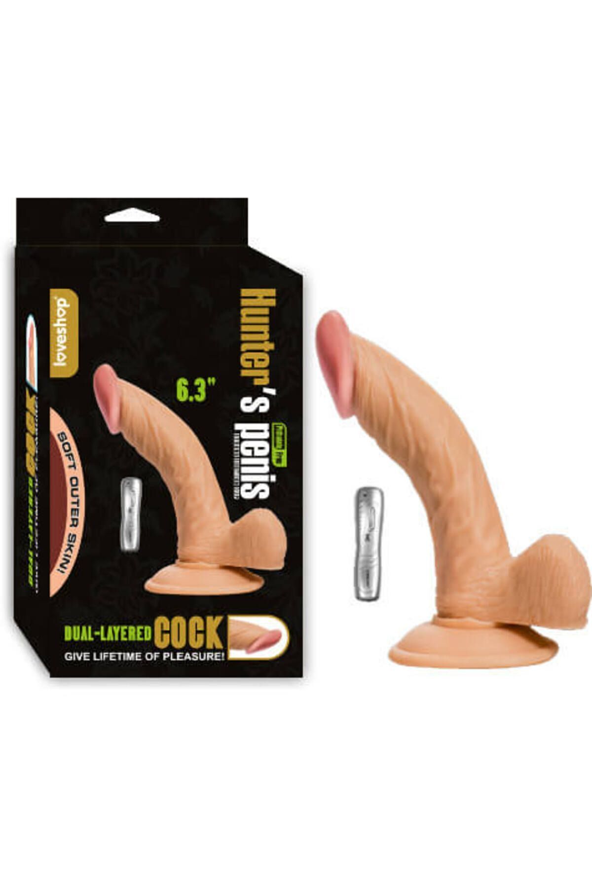 Hunter’s 16cm Realistik Penis – Açık Ten Rengi, Vantuzlu, Esnek Tasarım Hunter’s 16cm Realistik Penis – Açık Ten Rengi, Vantuzlu, Esnek Tasarım