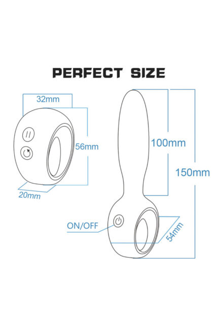 Siyah Yüksek Frekanslı Vibratör – 12 Farklı Mod – Sessiz ve Ergonomik Tasarım – FDA Onaylı Silikon