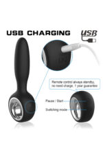 Siyah Yüksek Frekanslı Vibratör – 12 Farklı Mod – Sessiz ve Ergonomik Tasarım – FDA Onaylı Silikon