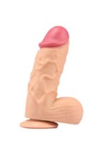 Kalın King Size Dildo – 24 cm Uzunluk,- 7,3 Çap – Gerçekçi Dokuya Sahip