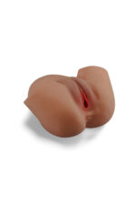 Ultra Et Dokusunda Vibrasyonlu Kalça Mastürbatör – 17 cm 2000Gr Çift Girişli Kullanım