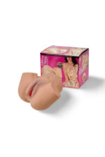 Ultra Et Dokusunda Vibrasyonlu Kalça Mastürbatör – 17 cm 2000Gr Çift Girişli Kullanım