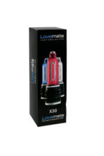 Lovemate x30 Sulu Kırmızı Basınç Göstergeli Vakum Pompası – Renkli ve Etkili