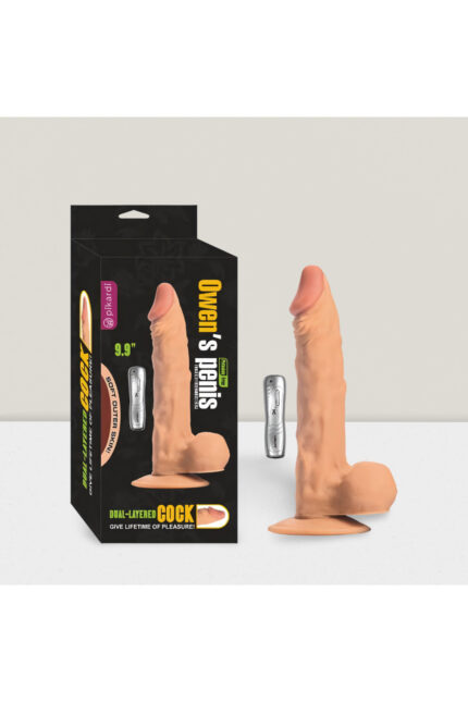 Titreşimli Realistik Penis Dildo – Vantuz Özellikli – Üst Kalite Lüks & Cilt Dostu