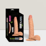 Realistik Titreşimli Penis Dildo – 20 cm Uzunluk – Esnek & Bükülebilir